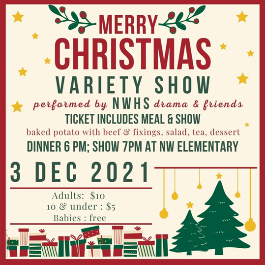 Merry Christmas Variety Show hosted by NWHS Drama Club