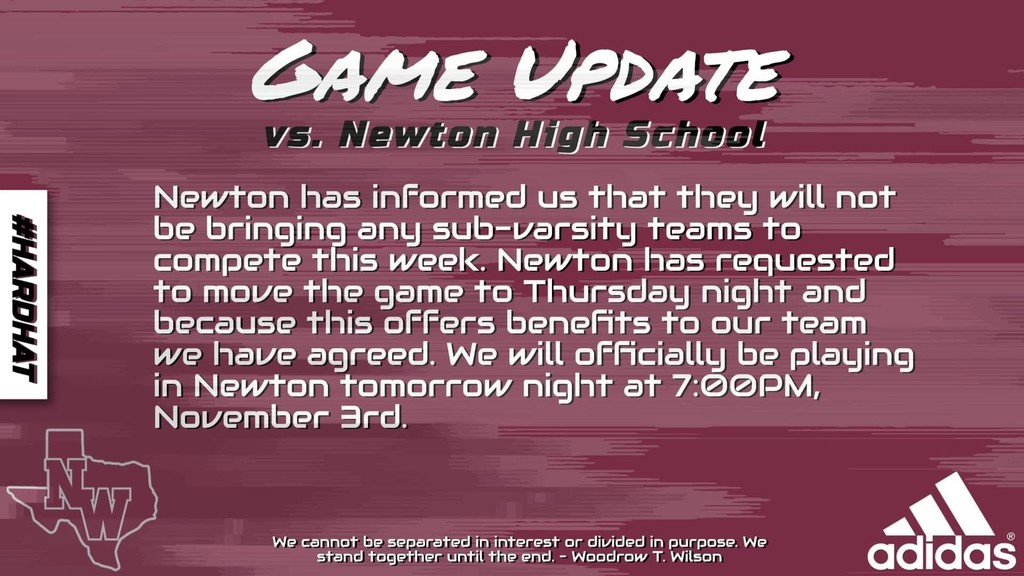 New Waverly Varsity Football vs. Newton